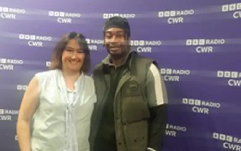 Anton at The BBC CWR Radio