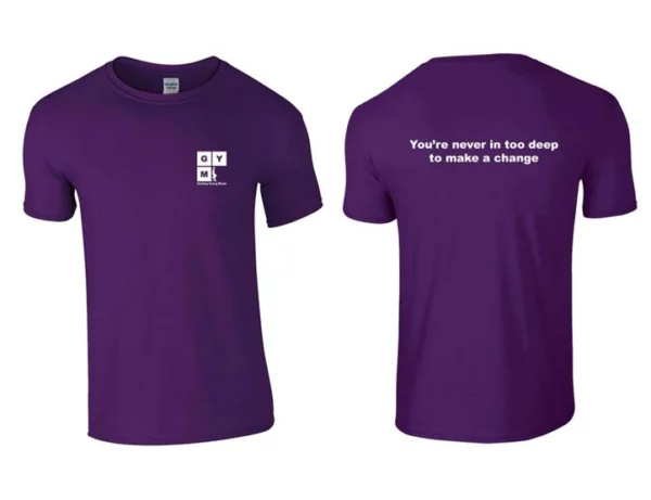 Purple GYM T-Shirt