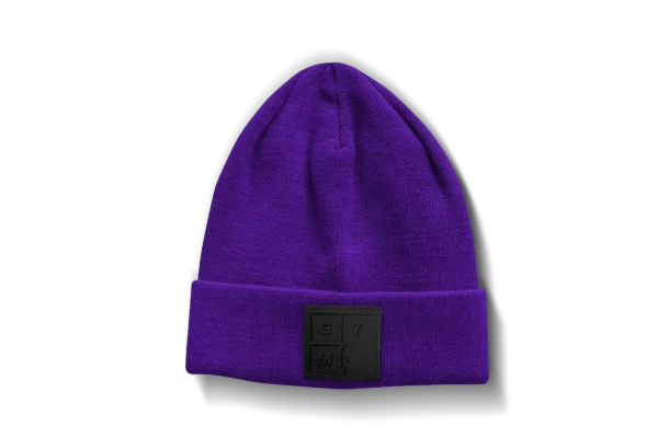 GYM's purple beanie